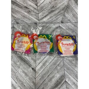 Tamagotchi McDonald's Happy Meal Toy Key Ring 1997 Bandai Collectible Vintage